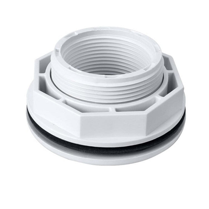 Adjustable threaded PVC toilet pan connector and waste flange adapter Kalsten