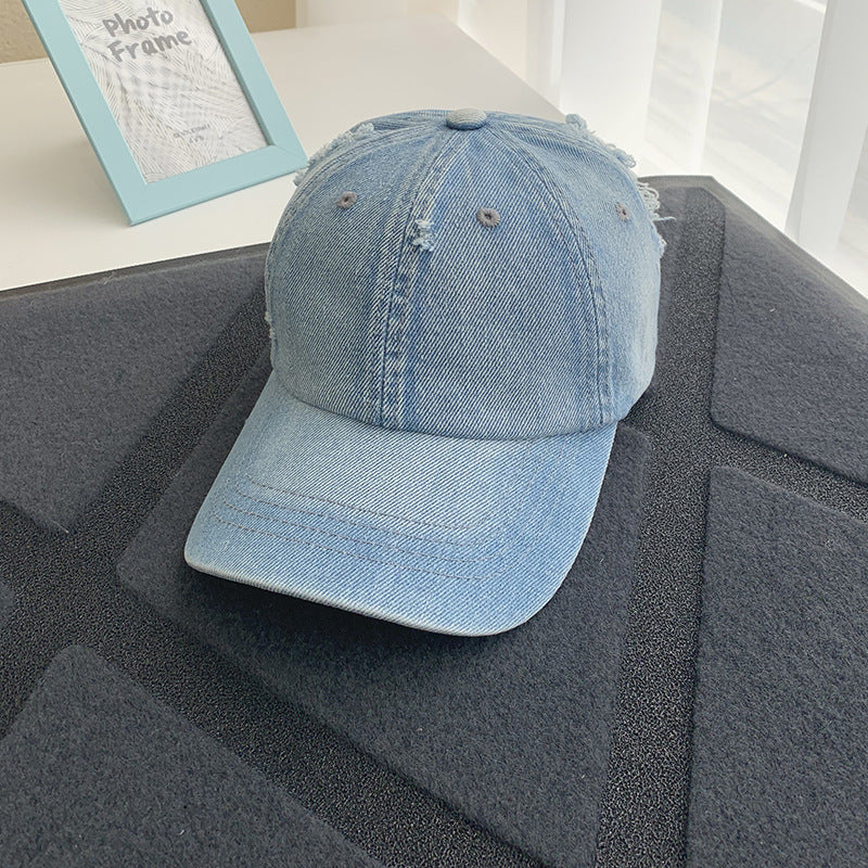 Women's Distressed Denim Baseball Cap Kalsten 1784084168