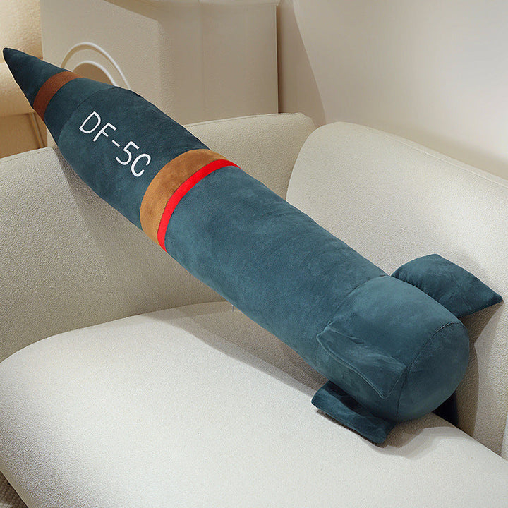 Plush Neck Support Pillow in Rocket Design Kalsten