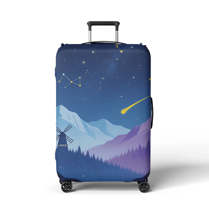 Women's suitcase cover with atmospheric landscape design Kalsten