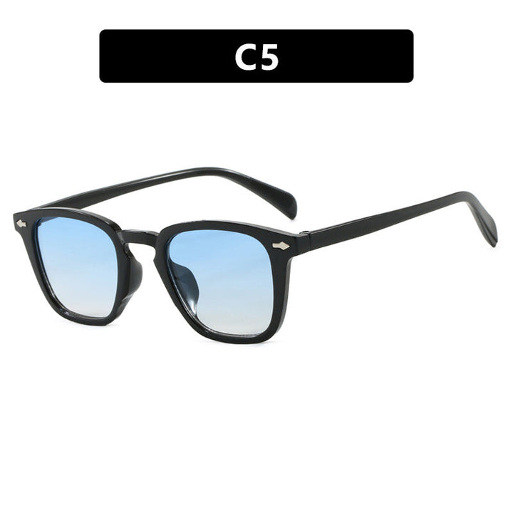 Women’s modern square sunglasses with mirrored UV protection Kalsten
