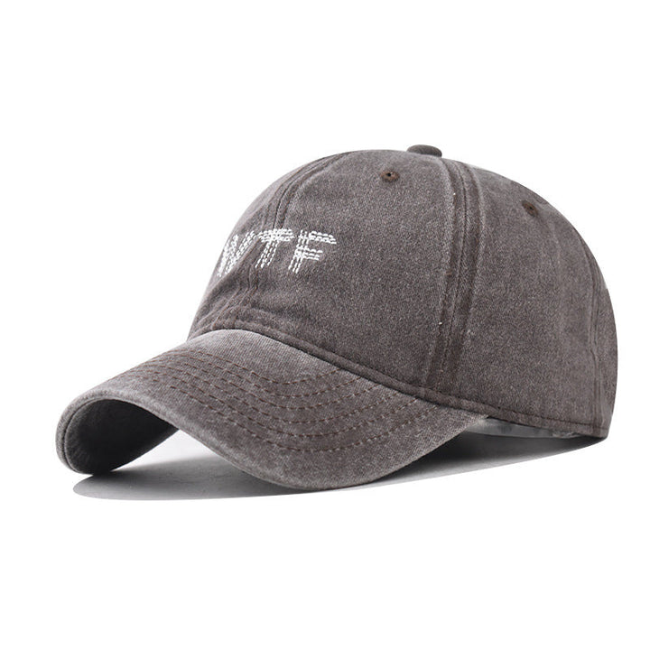 Women's Casual Distressed Denim Baseball Cap Kalsten