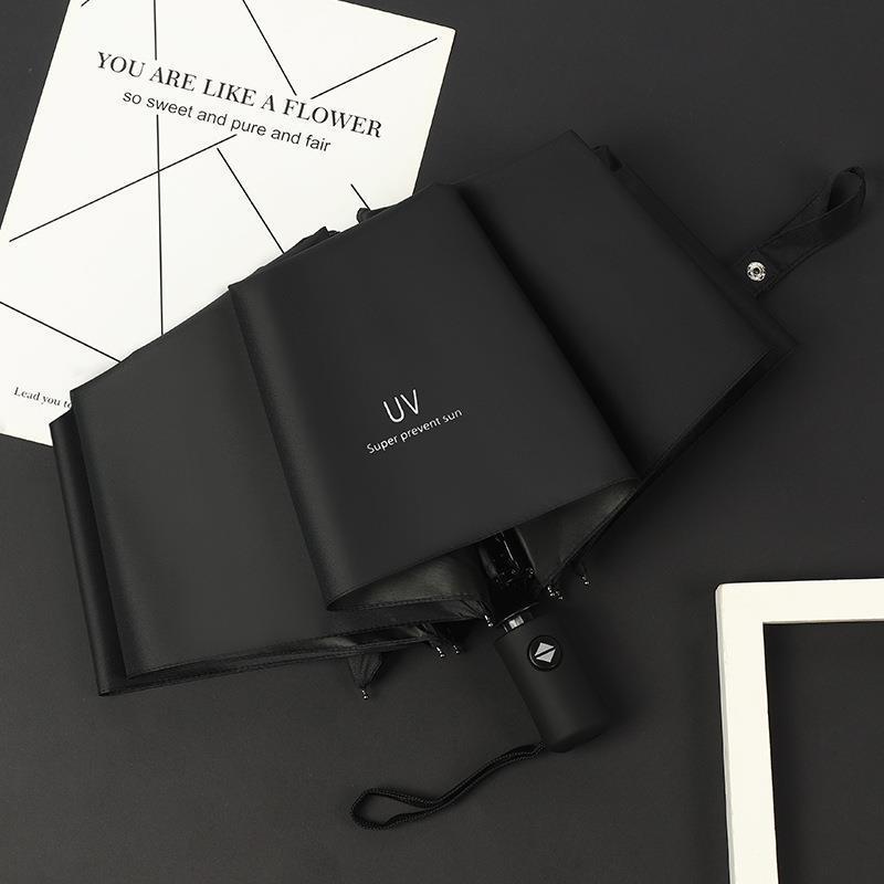 Women's stylish automatic folding umbrella with reflective safety design Kalsten