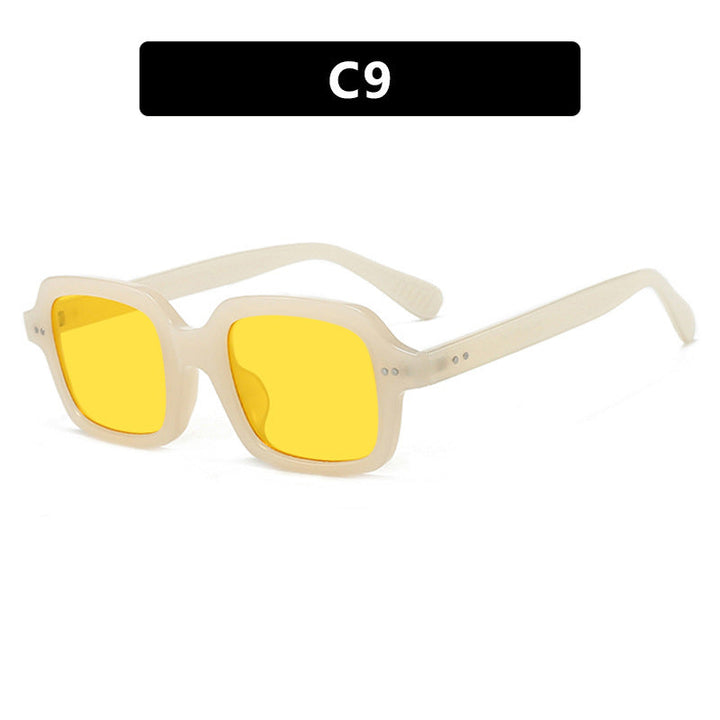 Ladies modern square sunglasses with wide frame and elegant design Kalsten