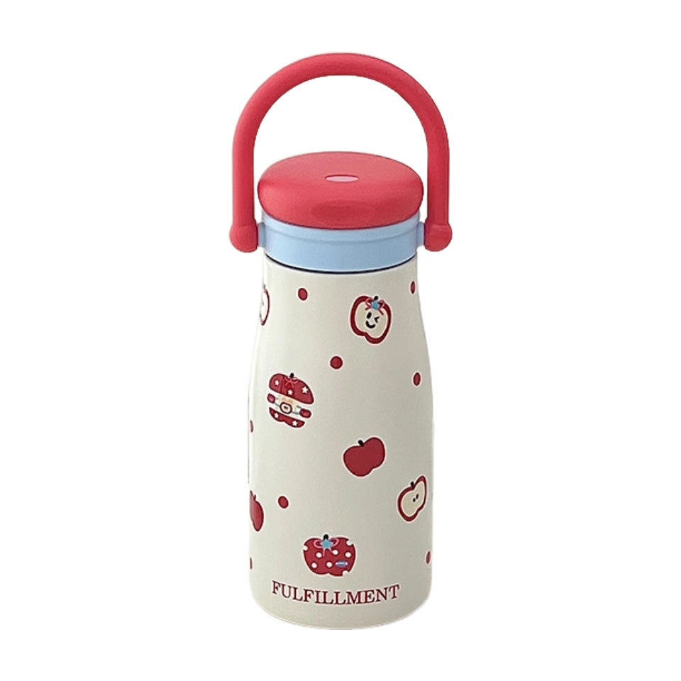 Women’s creative drinking bottle with funny design and practical cord Kalsten
