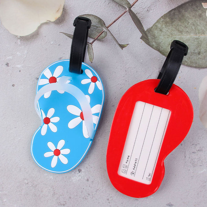 Fun Floral Luggage Tag Kalsten
