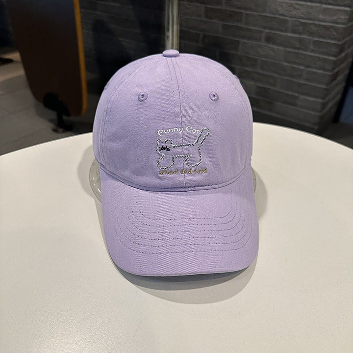 Women's Playful Cat-Themed Baseball Cap Kalsten