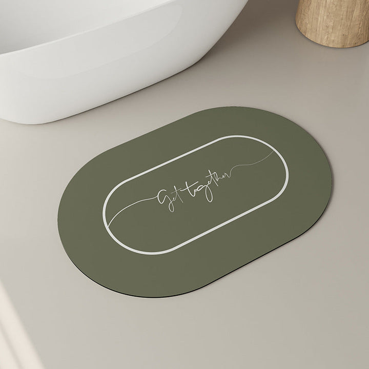 Decorative Bathroom Rug Kalsten