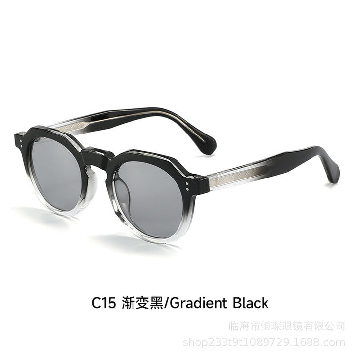 Ladies stylish sunglasses with unique octagonal frame Kalsten