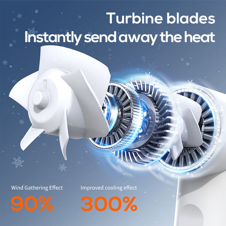 Unisex Handheld USB Rechargeable Personal Cooling Fan Kalsten
