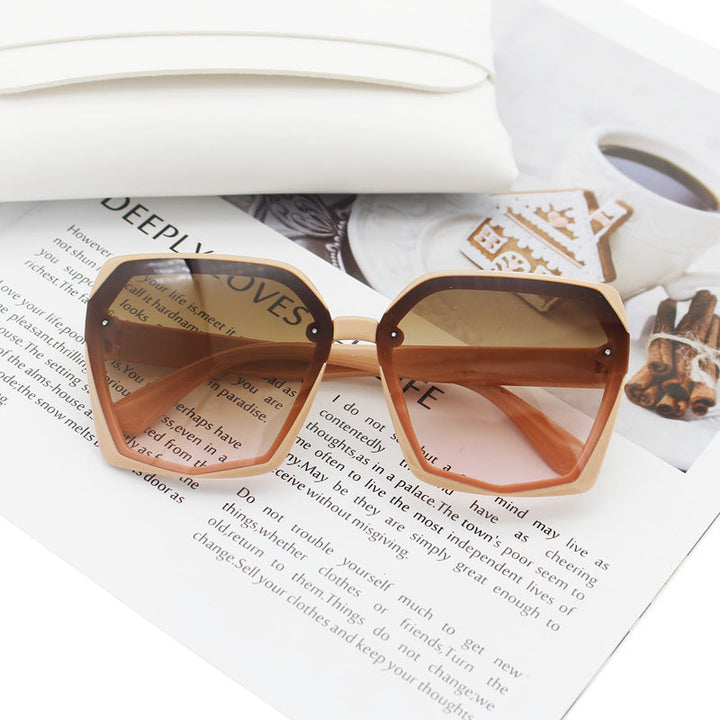 Ladies Designer Sunglasses in Elegant Hexagon Design Kalsten