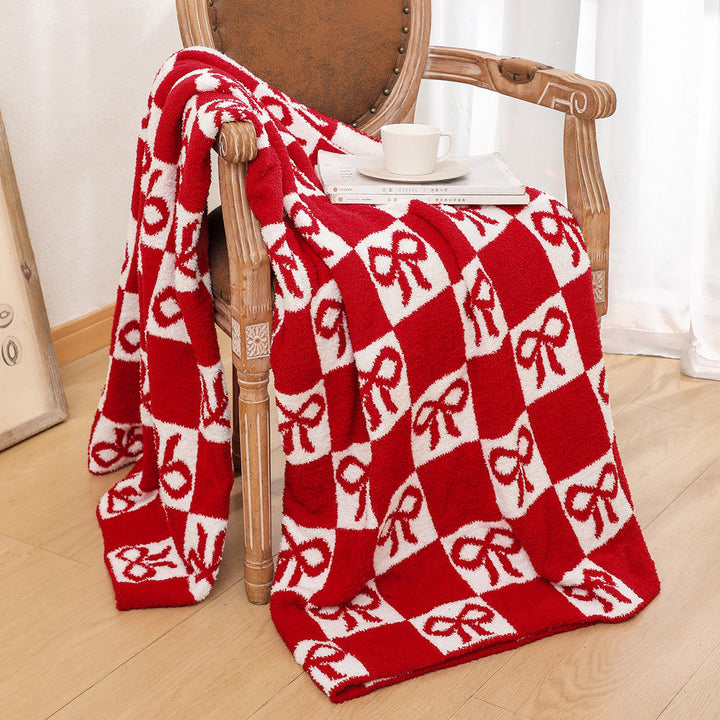 Decorative Knit Throw Blanket Kalsten
