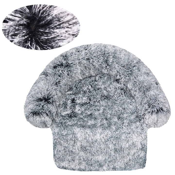 Fluffy Round  Sofa  Dog Bed