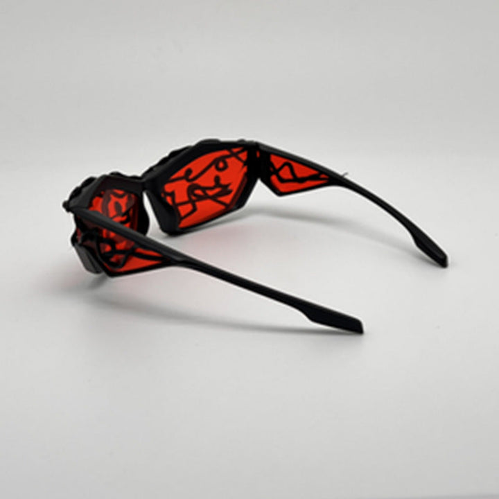 Women's Sporty Sunglasses with Futuristic Design Kalsten