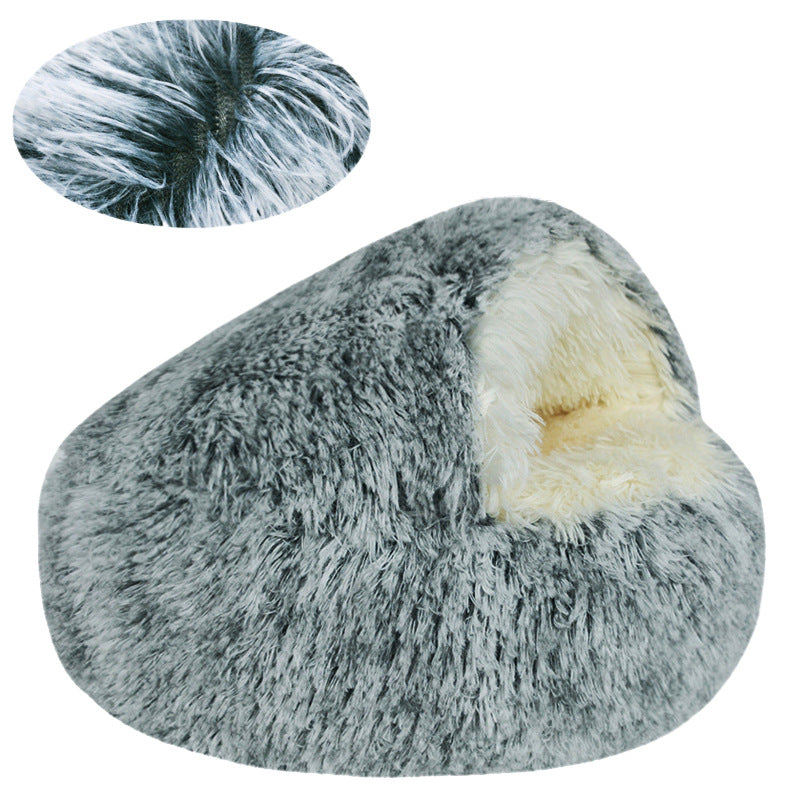 Cozy Fleece Dog Bed