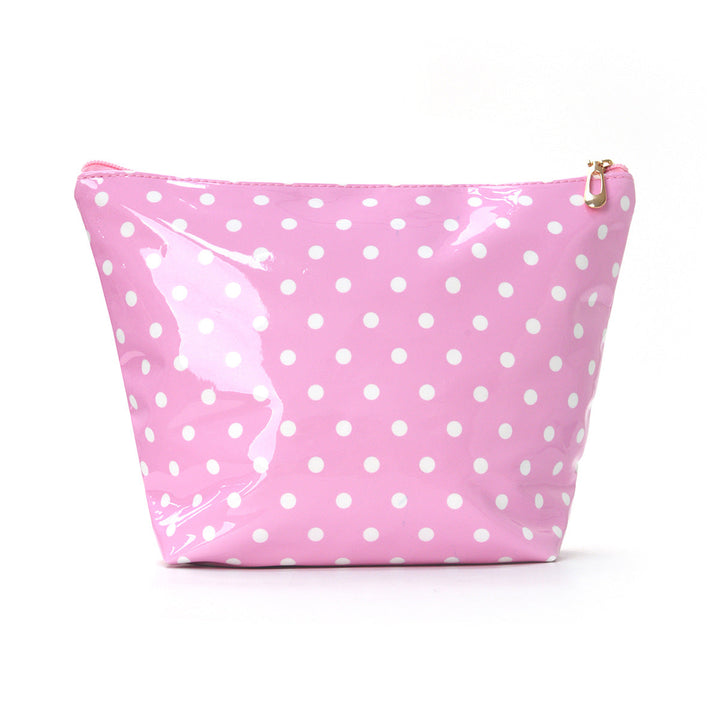 Water-repellent cosmetic bag with polka dot design Kalsten