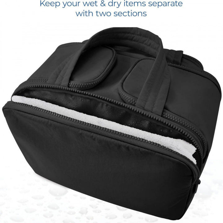 Cosmetic Organizer Bag with Multifunctional Compartment System Kalsten