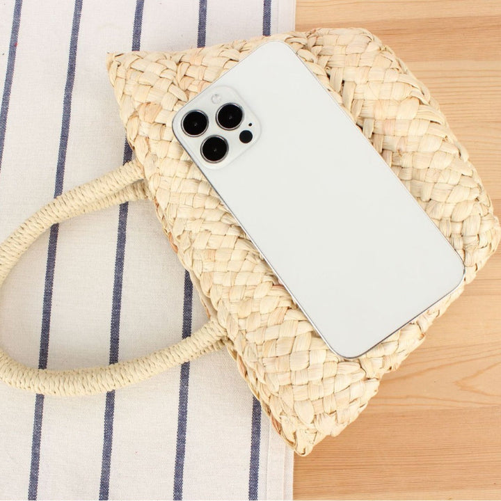 Braided Bast Tote Bag with Unusual Design Kalsten