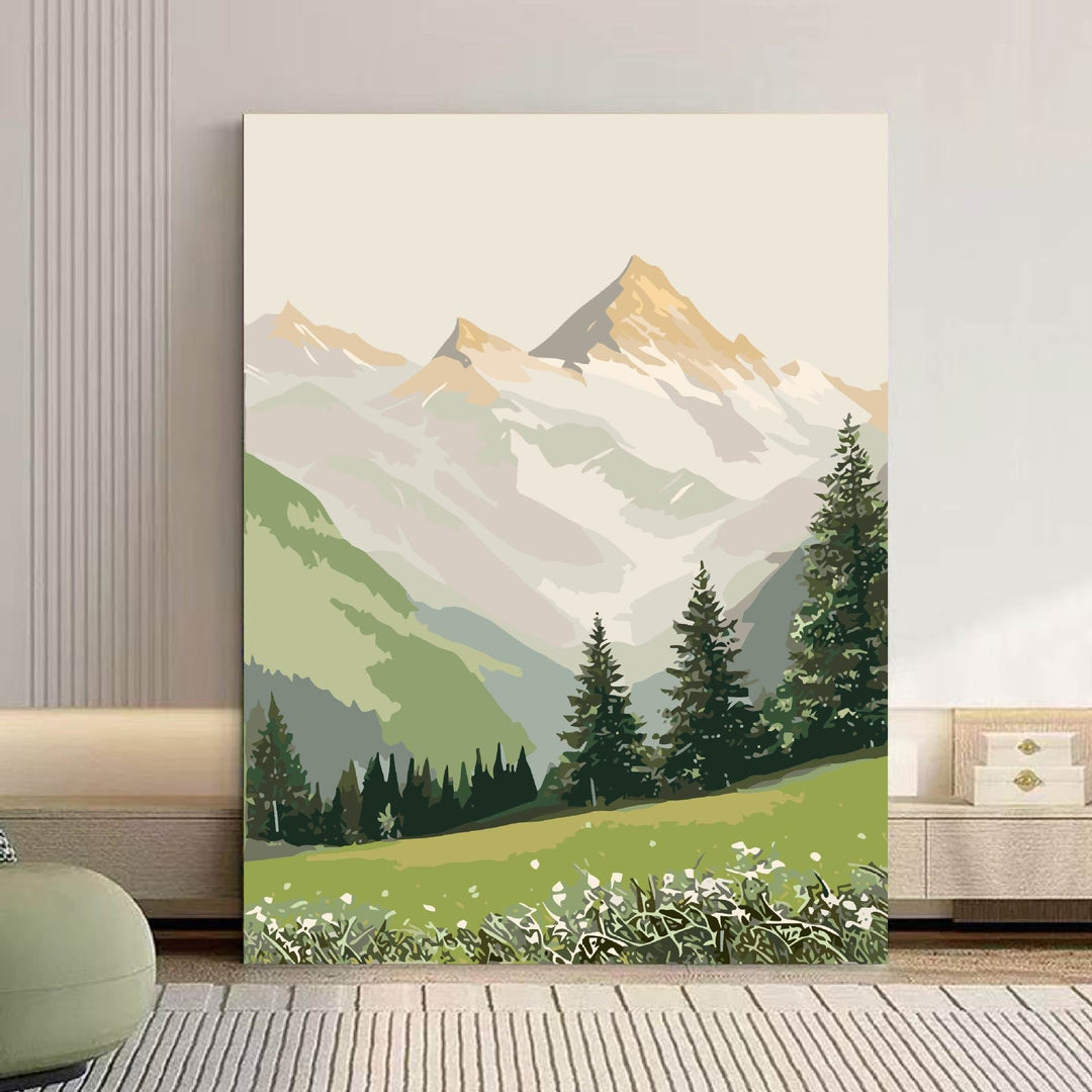 Scenic Mountain Landscape Canvas Art Kalsten 1785768018