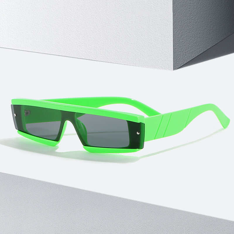 Women futuristic sunglasses in angular design Kalsten