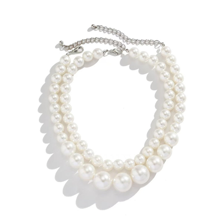 Elegant pearl necklace with double strand Kalsten