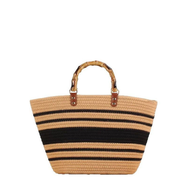 Fashionable Basket Handbag Made of Natural Materials Kalsten