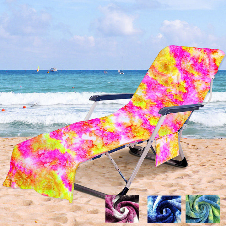 Sporty towel with creative striped pattern Kalsten