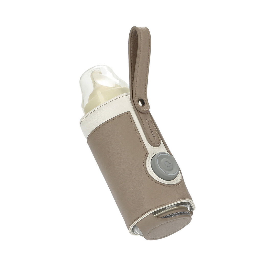 Elegant and Functional Bottle with Leather Sleeve Kalsten
