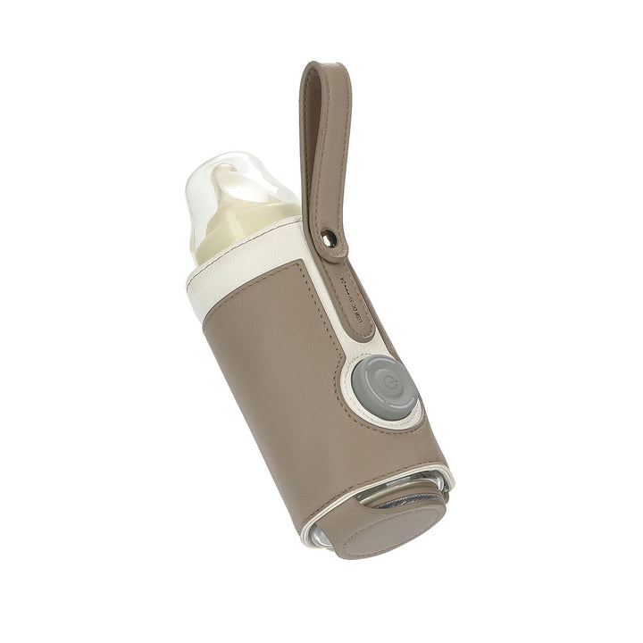 Elegant and Functional Bottle with Leather Sleeve Kalsten