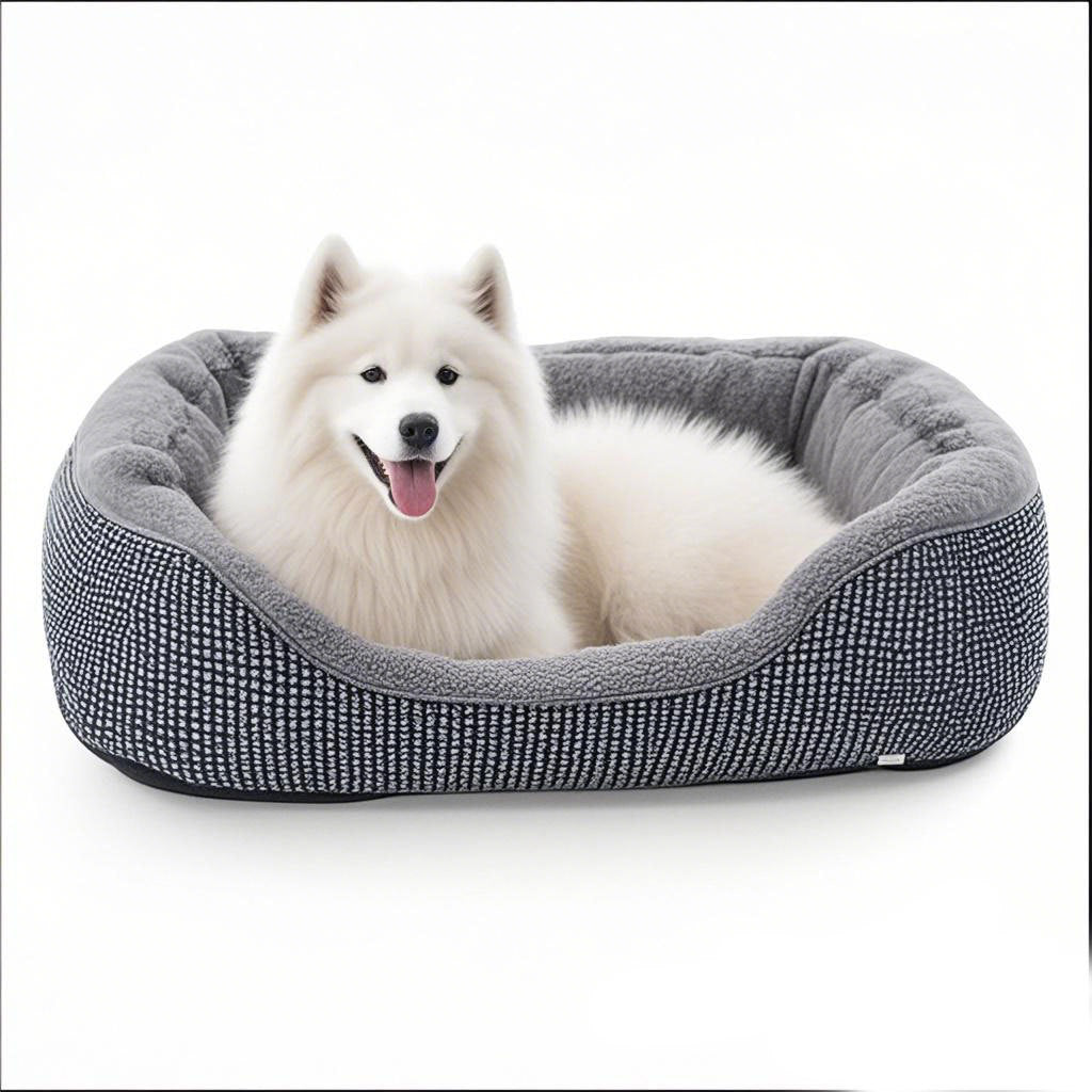 Cozy Bolstered Dog Bed