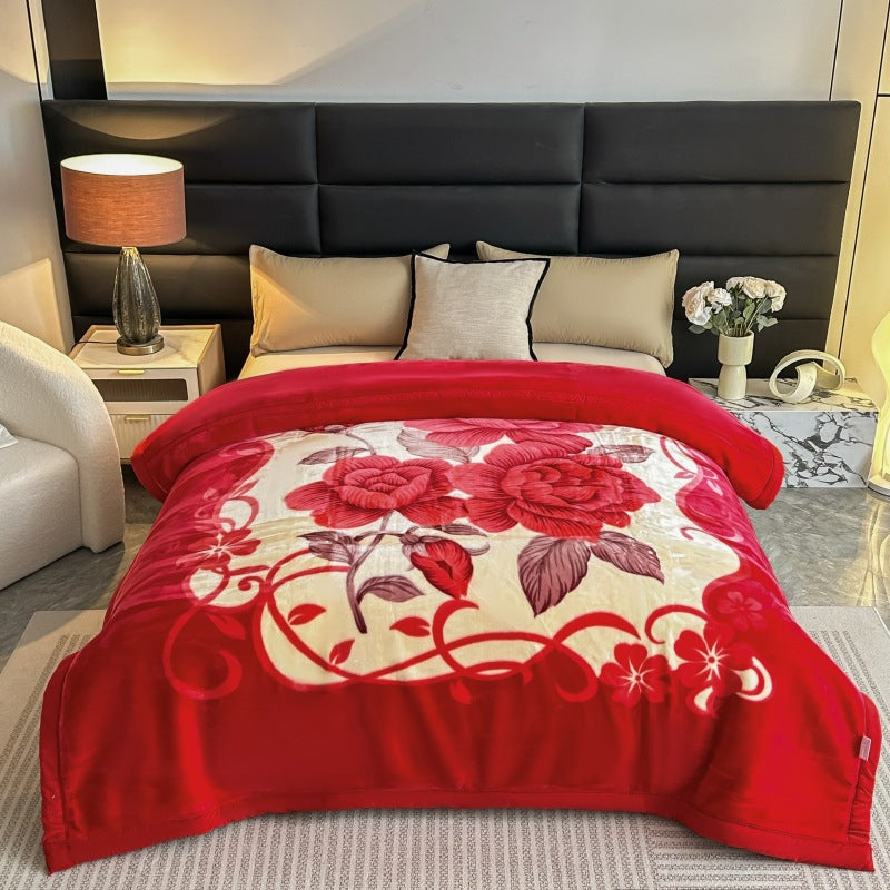 Cozy Cartoon Themed Blanket Kalsten