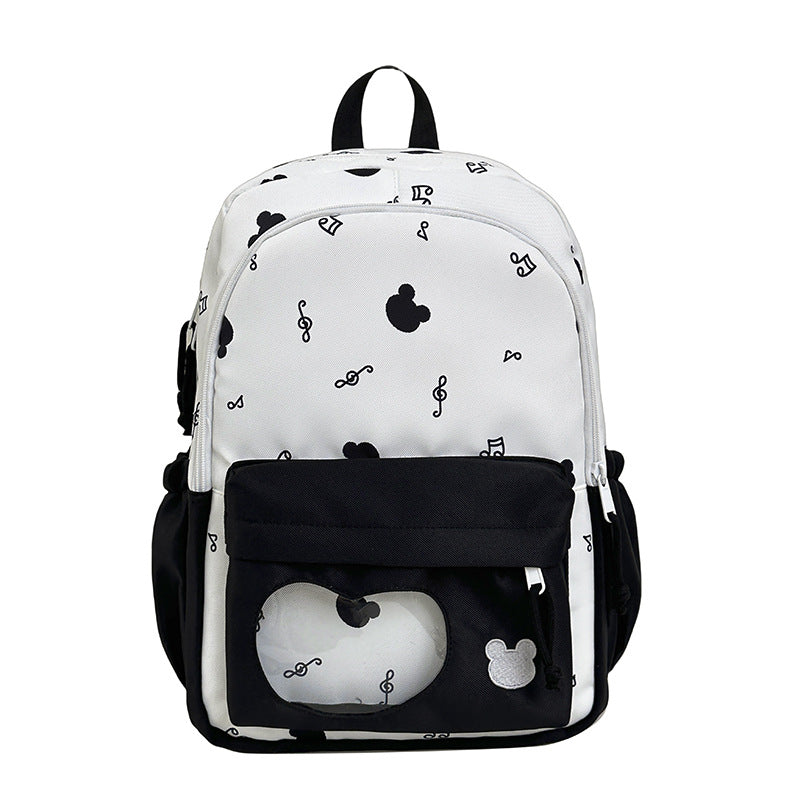 Music-Themed Multi-Compartt Backpack Kalsten