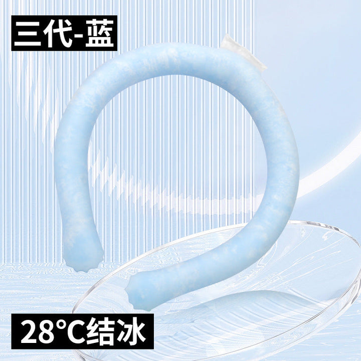 Women's flexible silicone LED neck light for hands-free reading and sports Kalsten