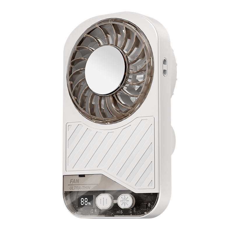 Unisex Ultra-Thin Rechargeable Handheld Fan Kalsten