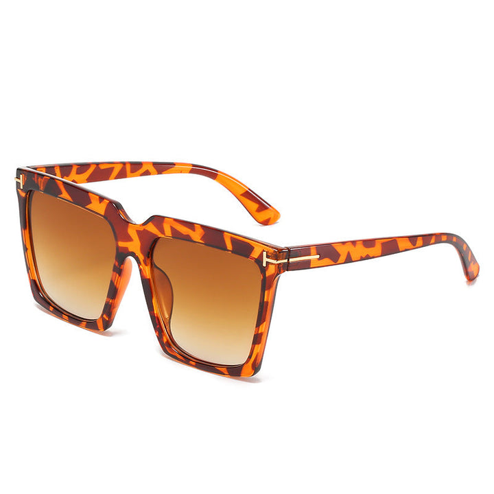 Women oversized square sunglasses with luxurious accents Kalsten