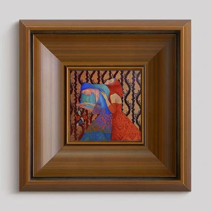 Framed Artistic Emotional Portrait Wall Art
