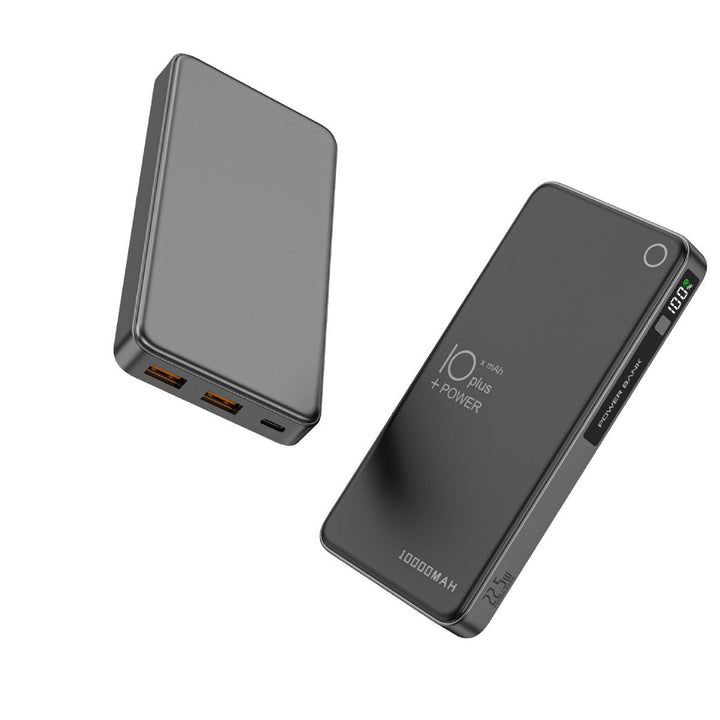 Portable power bank with intelligent LCD display and fast charging function Kalsten
