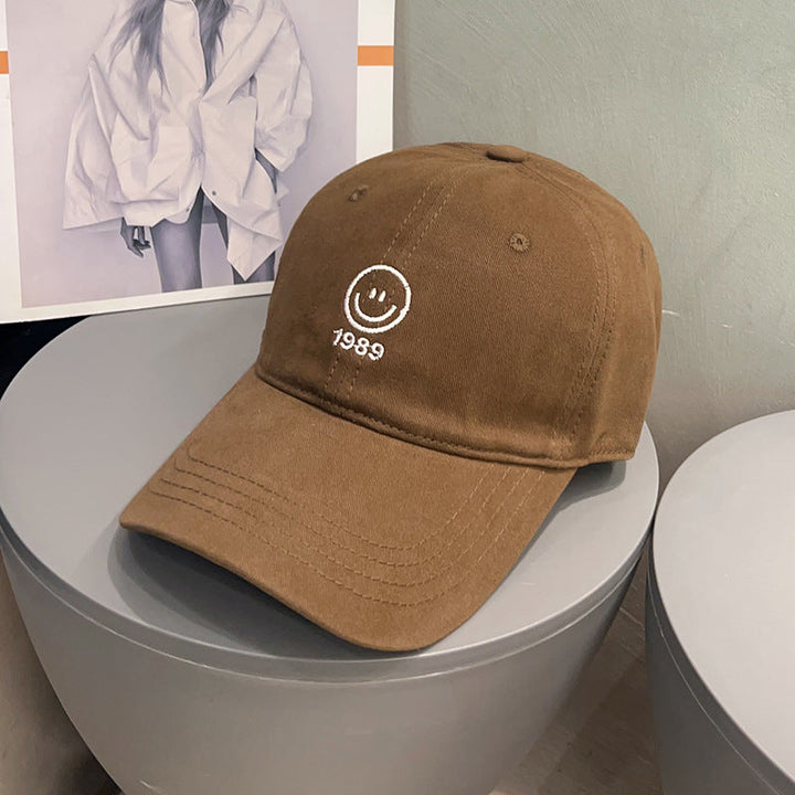 Men's Casual Smiley Embroidered Baseball Cap Kalsten
