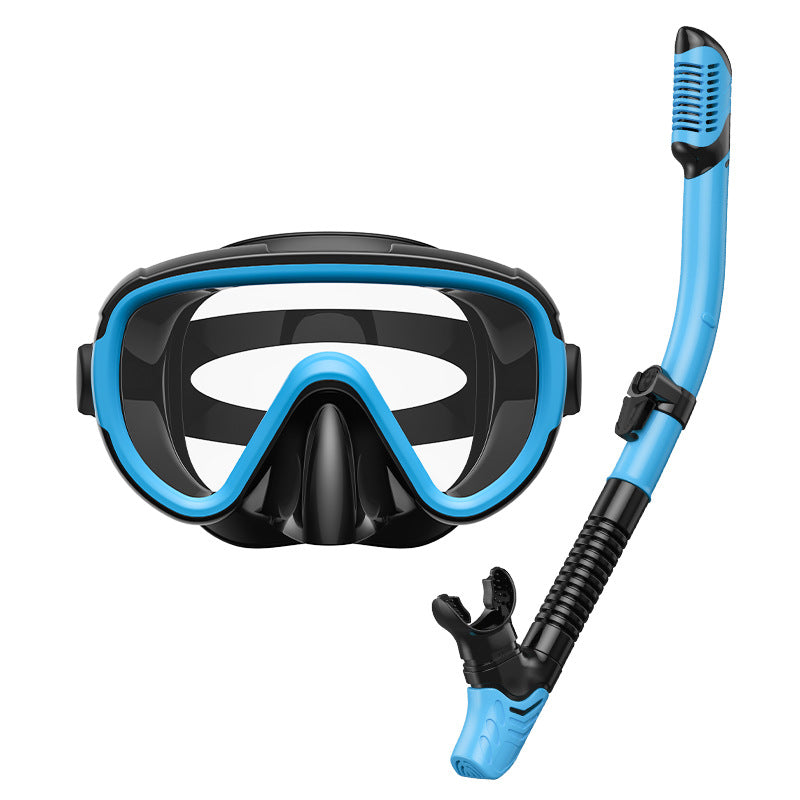 Premium dive mask with anti-fog function and flexible breathing tube Kalsten