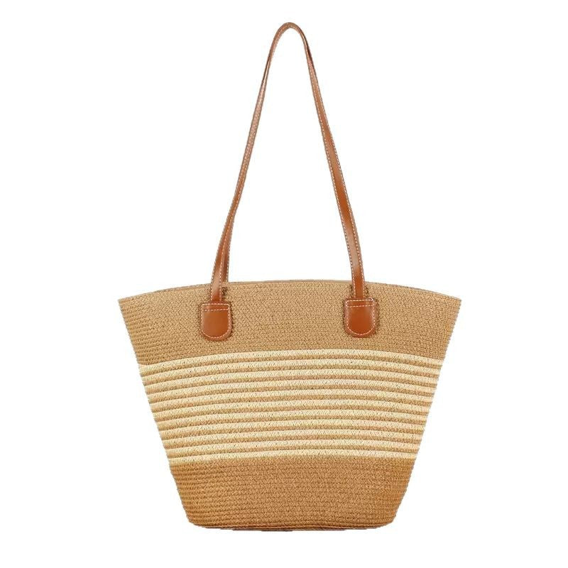 Beach bag with elegant woven design Kalsten