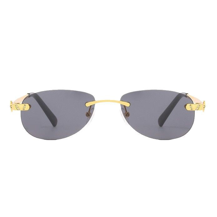 Women's fashionable sunglasses with stylish metal frame and protective lenses Kalsten