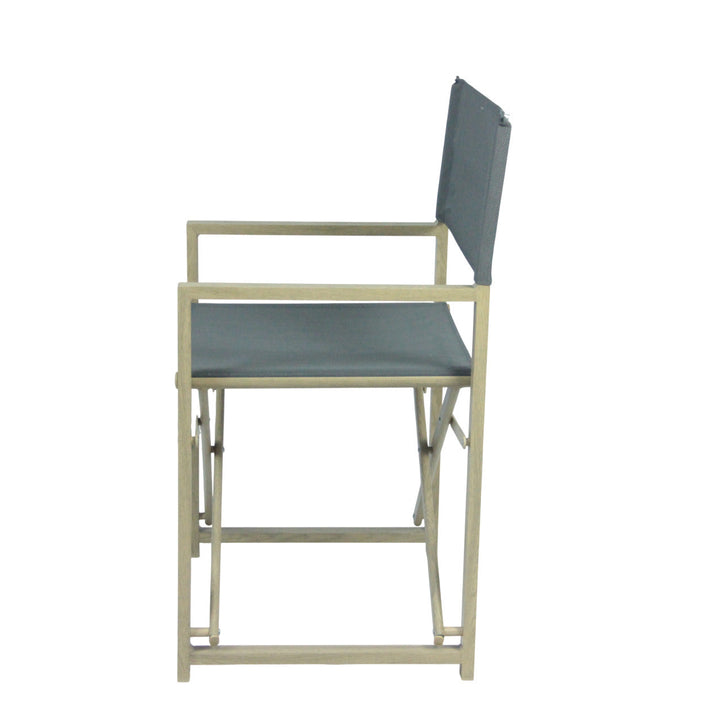 Folding chair with backrest made of high-quality wood Kalsten