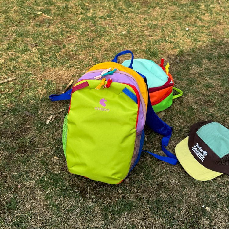 Colorful Adventure-Ready School Backpack Kalsten