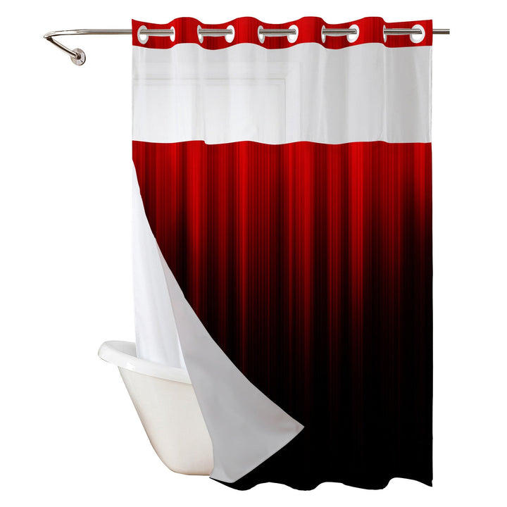 Modern Gradient Shower Curtain Kalsten