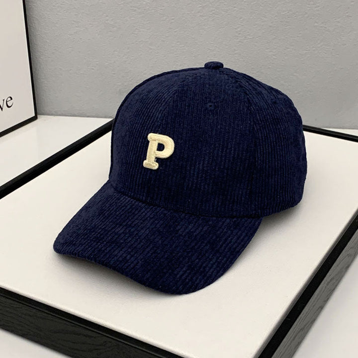 Women's Corduroy Adjustable Baseball Cap Kalsten