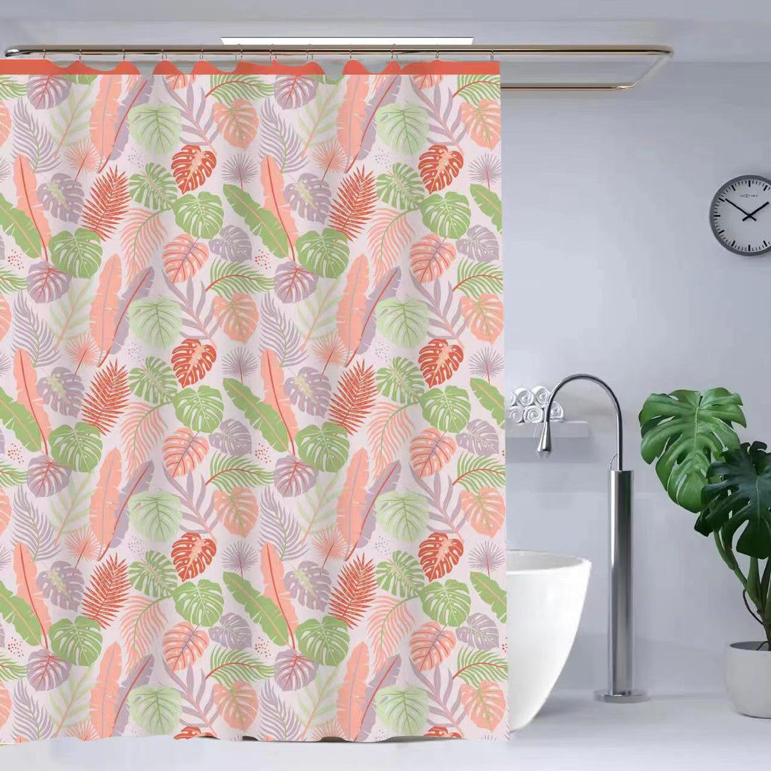 Floral Patterned Shower Curtain Kalsten