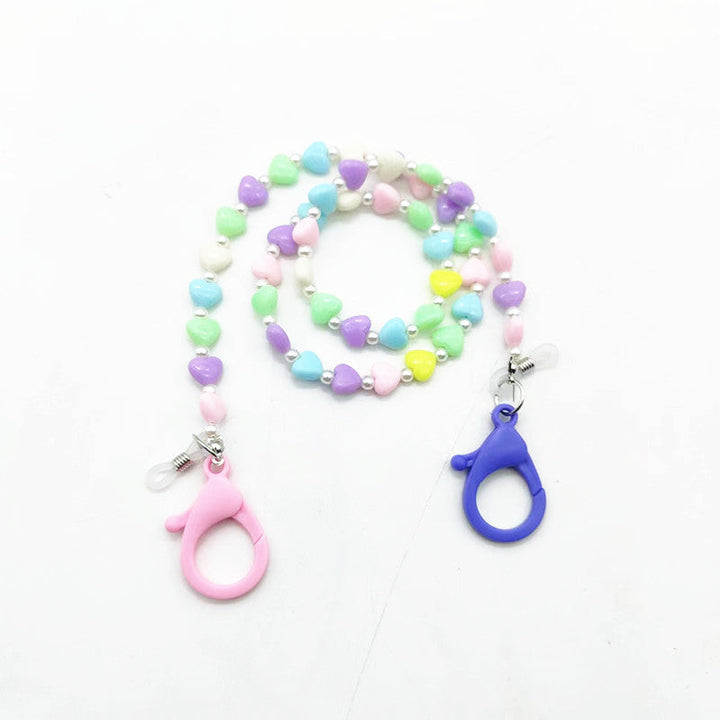 Trendy necklace with heart beads Kalsten