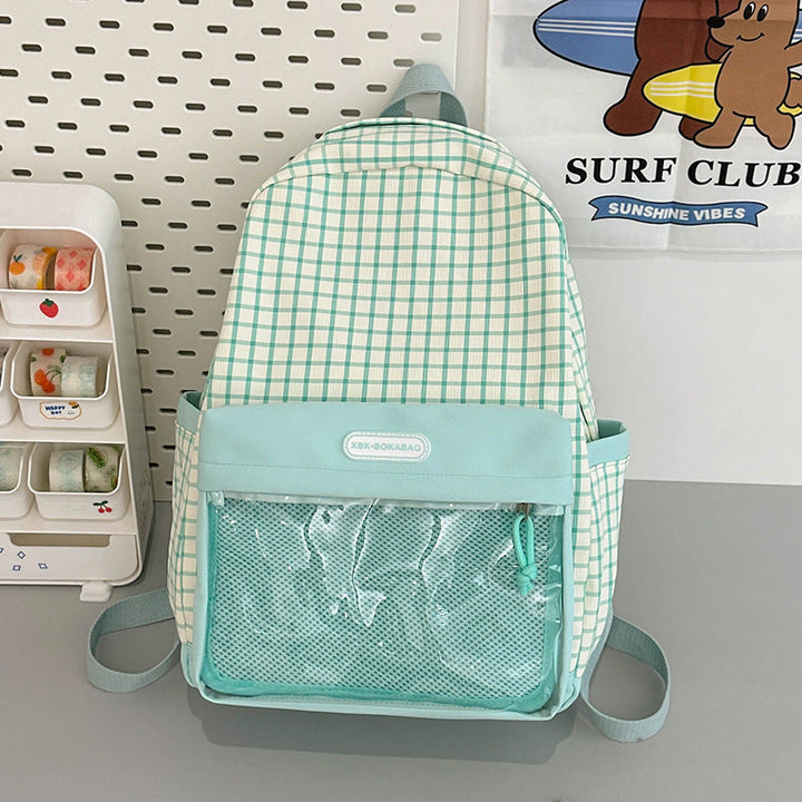 Playful Patterned School Backpack Kalsten