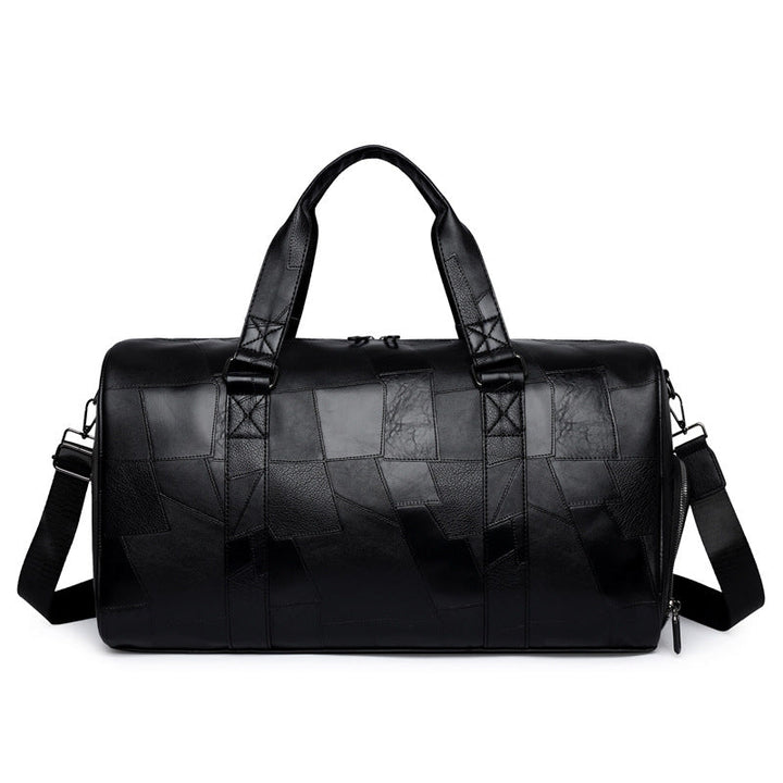 Premium Leather Weekender Duffel Bag Kalsten