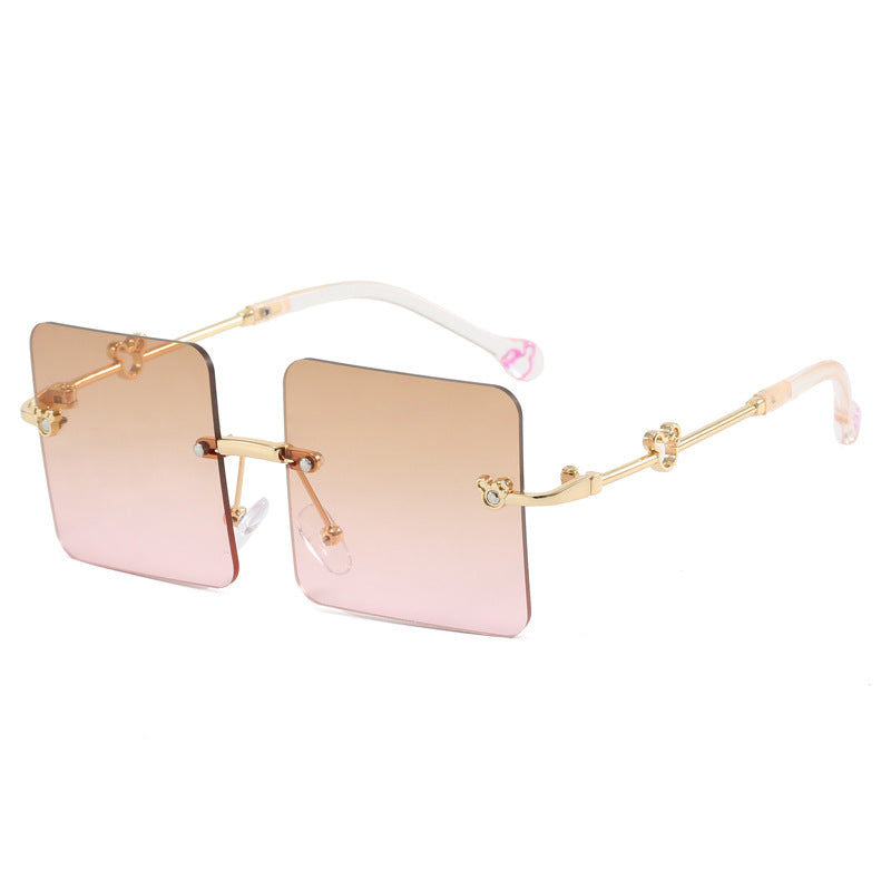 Women's square sunglasses with luxurious, high-quality frame Kalsten